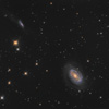 NGC 4725 – галактика в созвездии Волосы Вероники