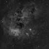IC 410 (другие обозначения – NGC 1893, OCL 439, LBN 807) – рассеянное скопление с эмиссионной туманностью в созвездии Возничий